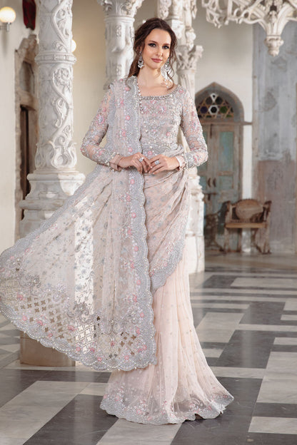 Maria B Net Saree