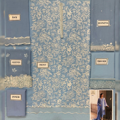 Azure Chiffon Fancy
