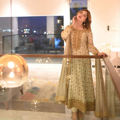 Haris Shakeel Chiffon Fancy