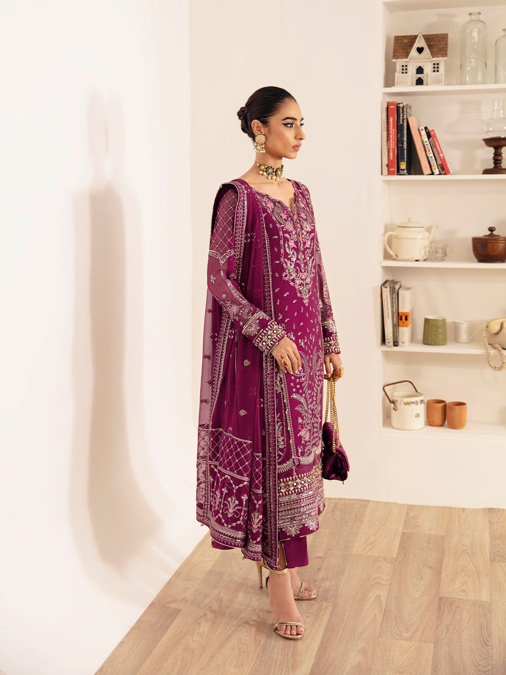 Gulaal Chiffon Fancy
