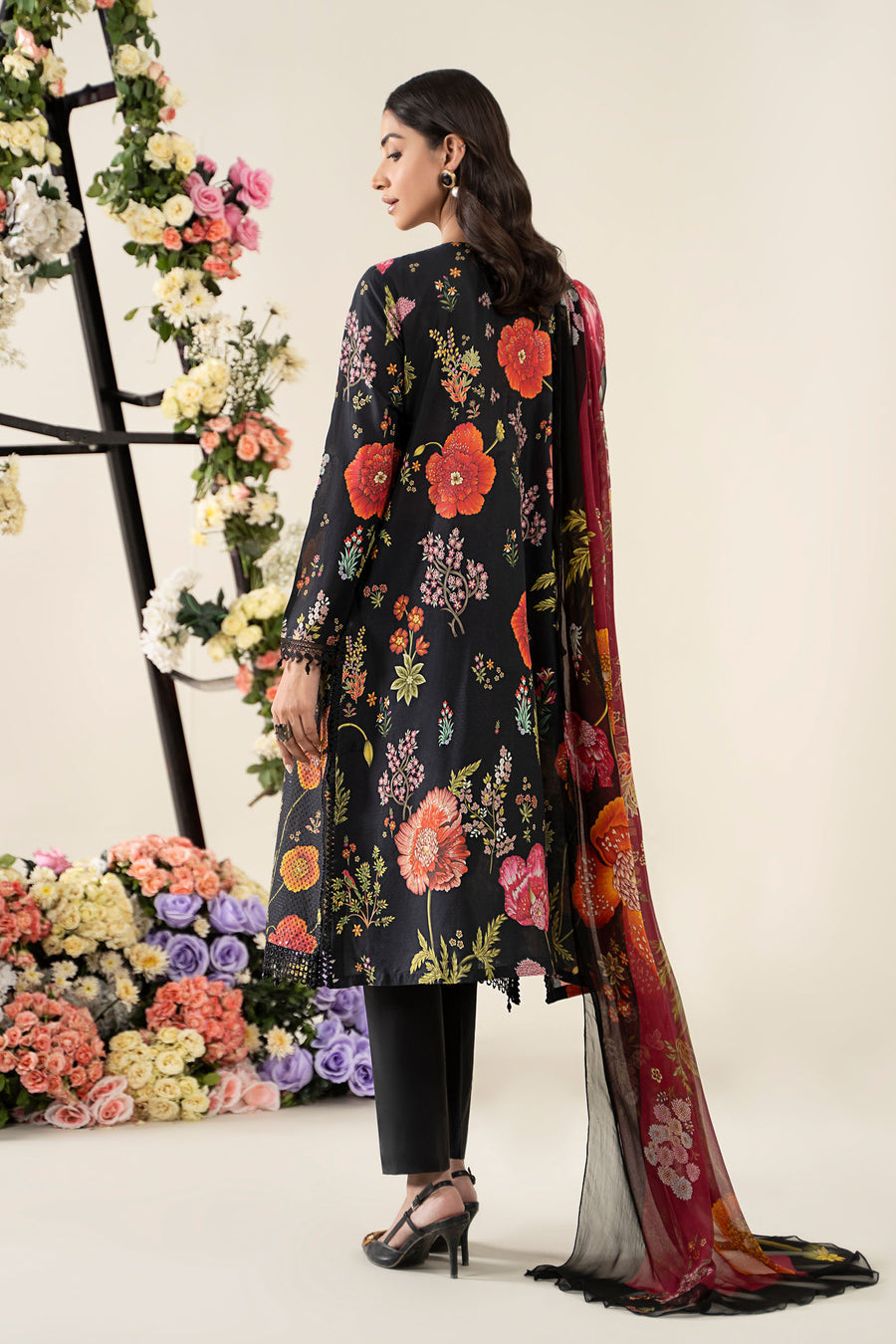M Print Lawn Fancy