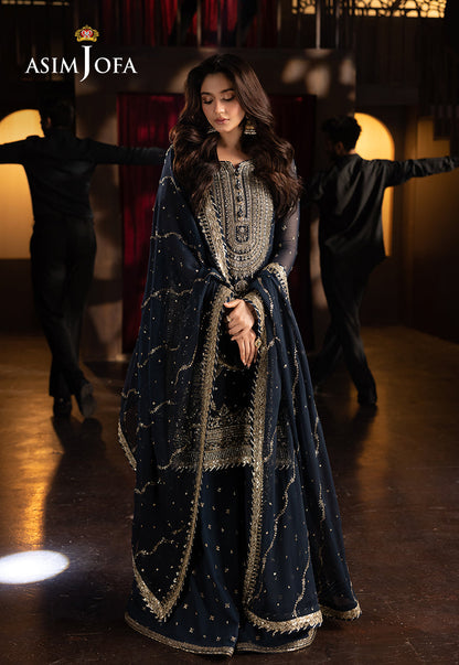 Asim Jofa Chiffon Fancy