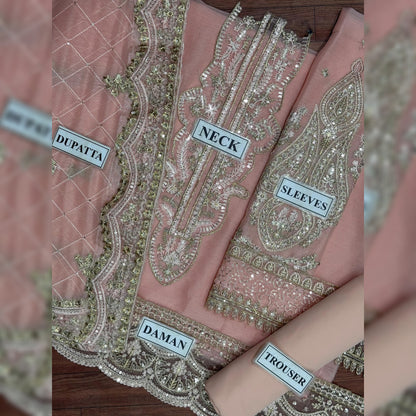 Neeshay Chiffon Fancy