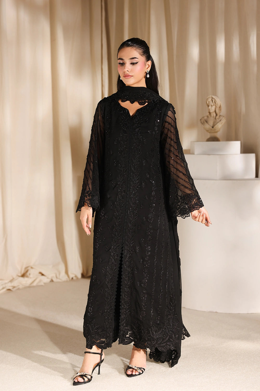 Azure Chiffon Fancy