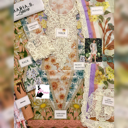 Maria B Lawn Fancy