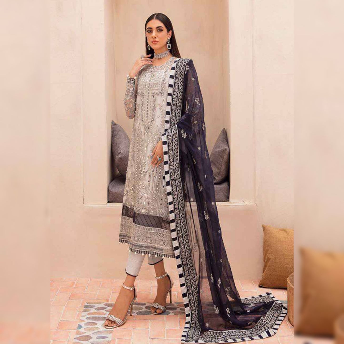 Gulaal Organza Fancy