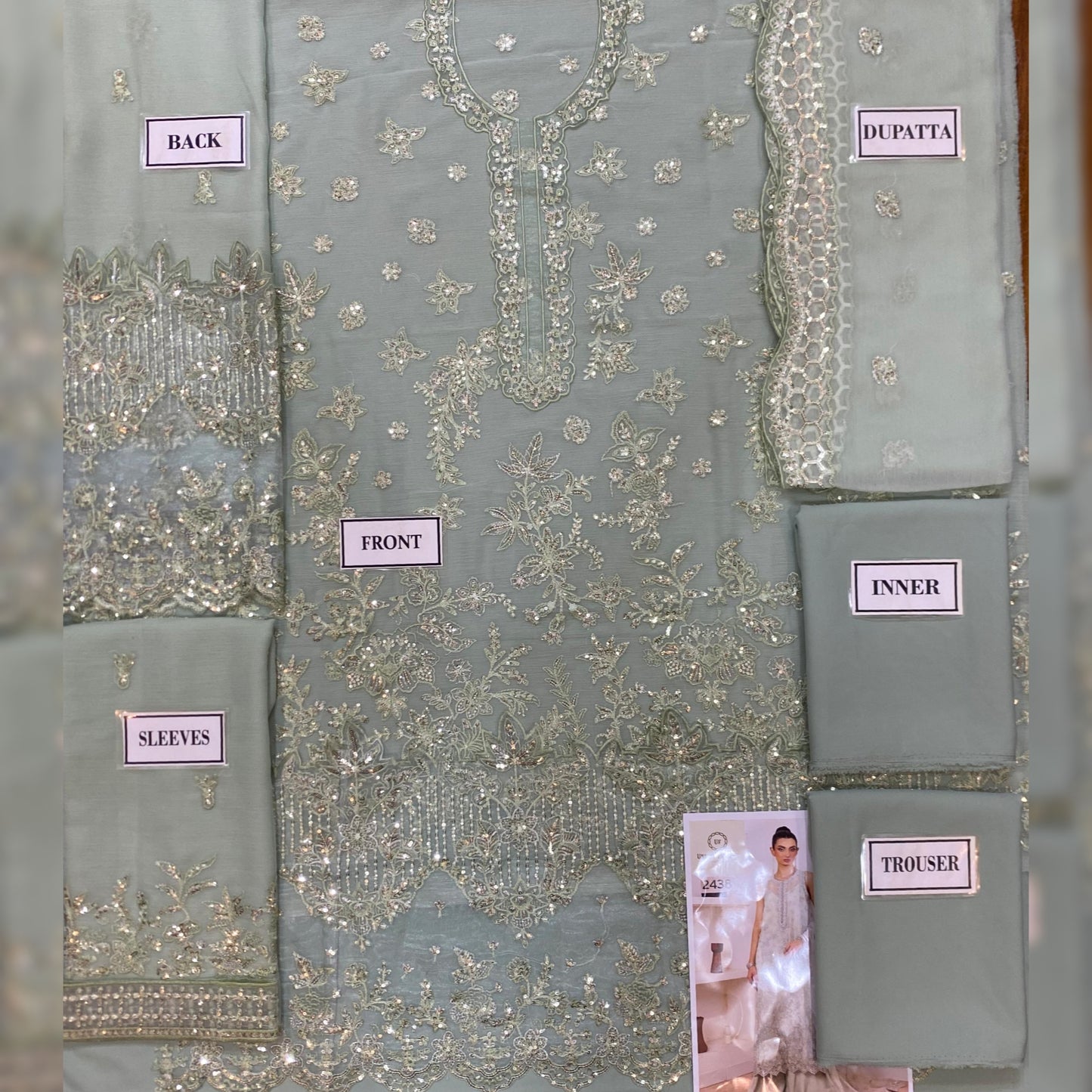 Saadia Asad Chiffon Fancy