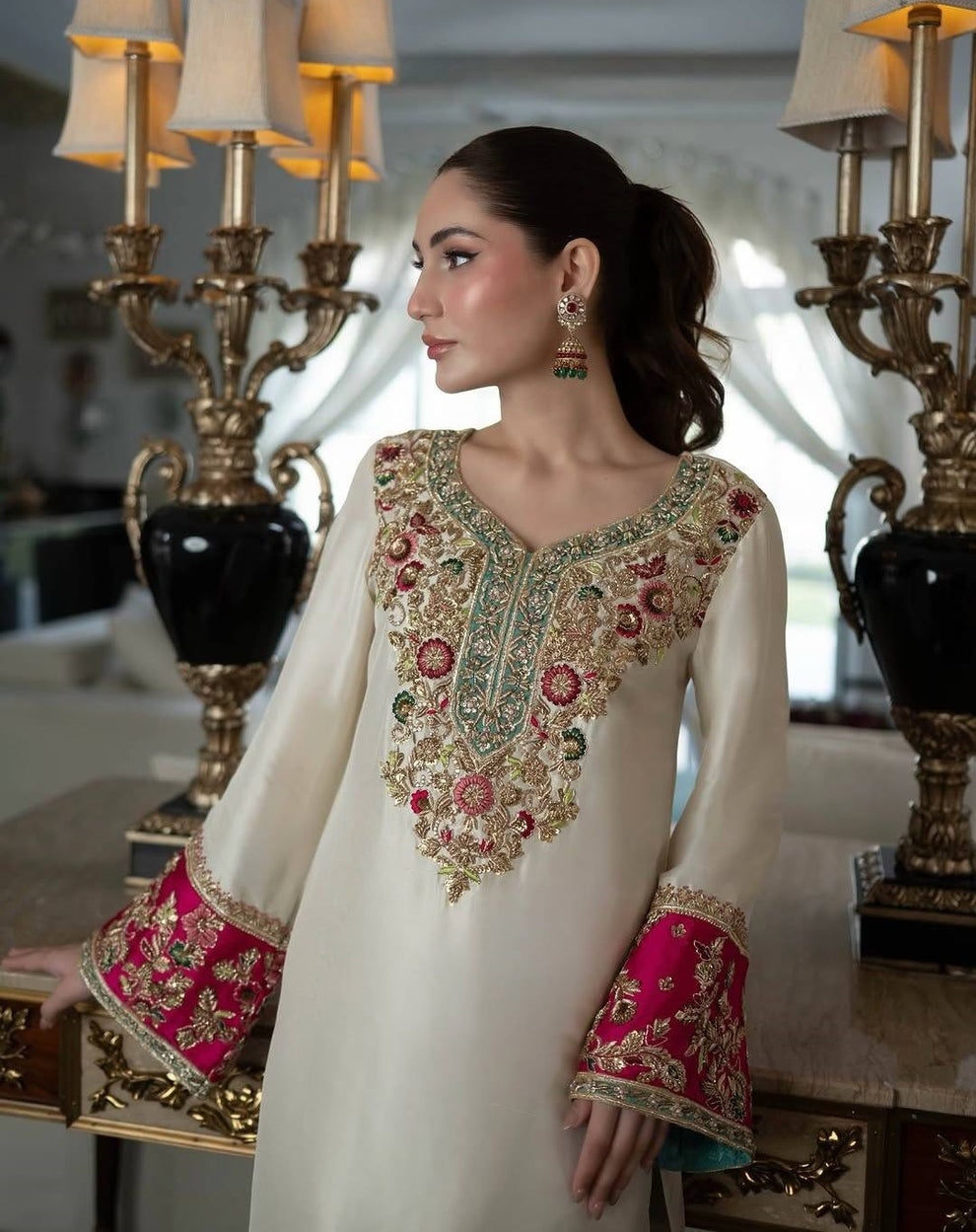 Aleena khan Silk Fancy
