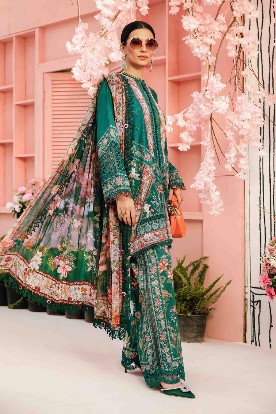 M Print Lawn Fancy