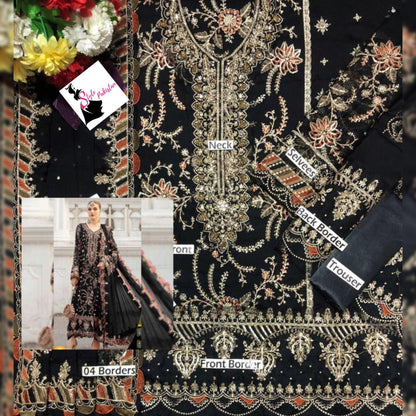 Maria B Chiffon Fancy