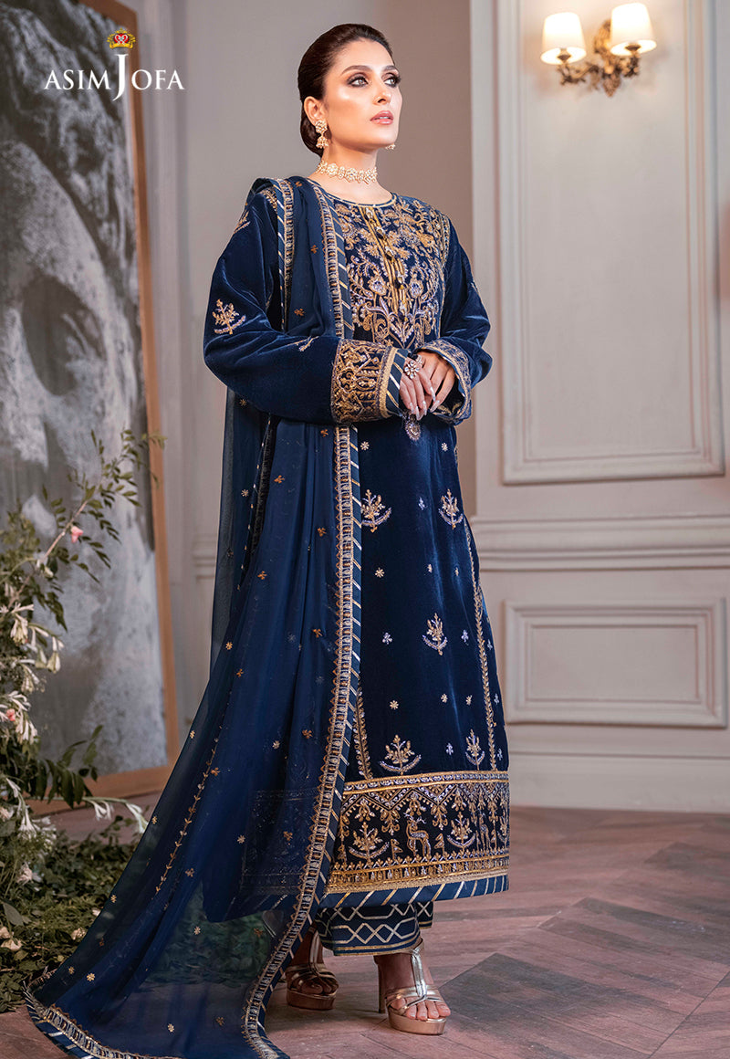 Asim Jofa Velvet Fancy