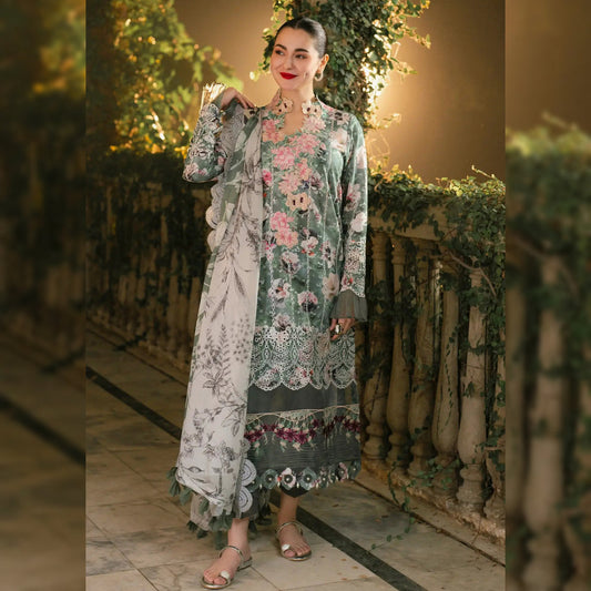 Asifa & Nabeel Lawn Fancy