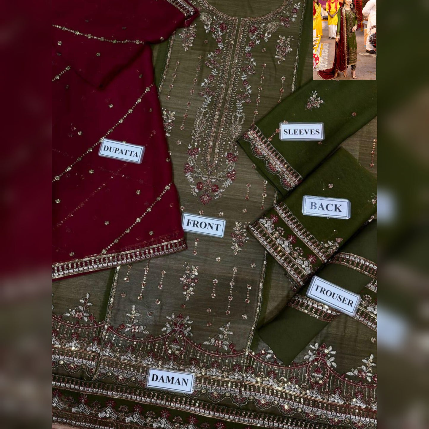 Asim Jofa Chiffon Fancy