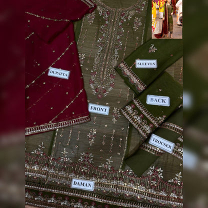 Asim Jofa Chiffon Fancy