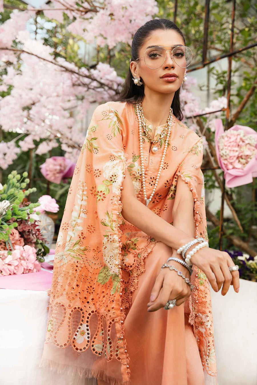 M Print Lawn Fancy