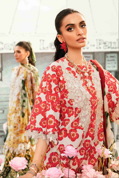 M Print Lawn Fancy