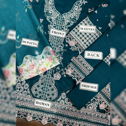 Qalamkar Lawn Fancy