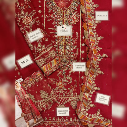 Maria B Chiffon Fancy