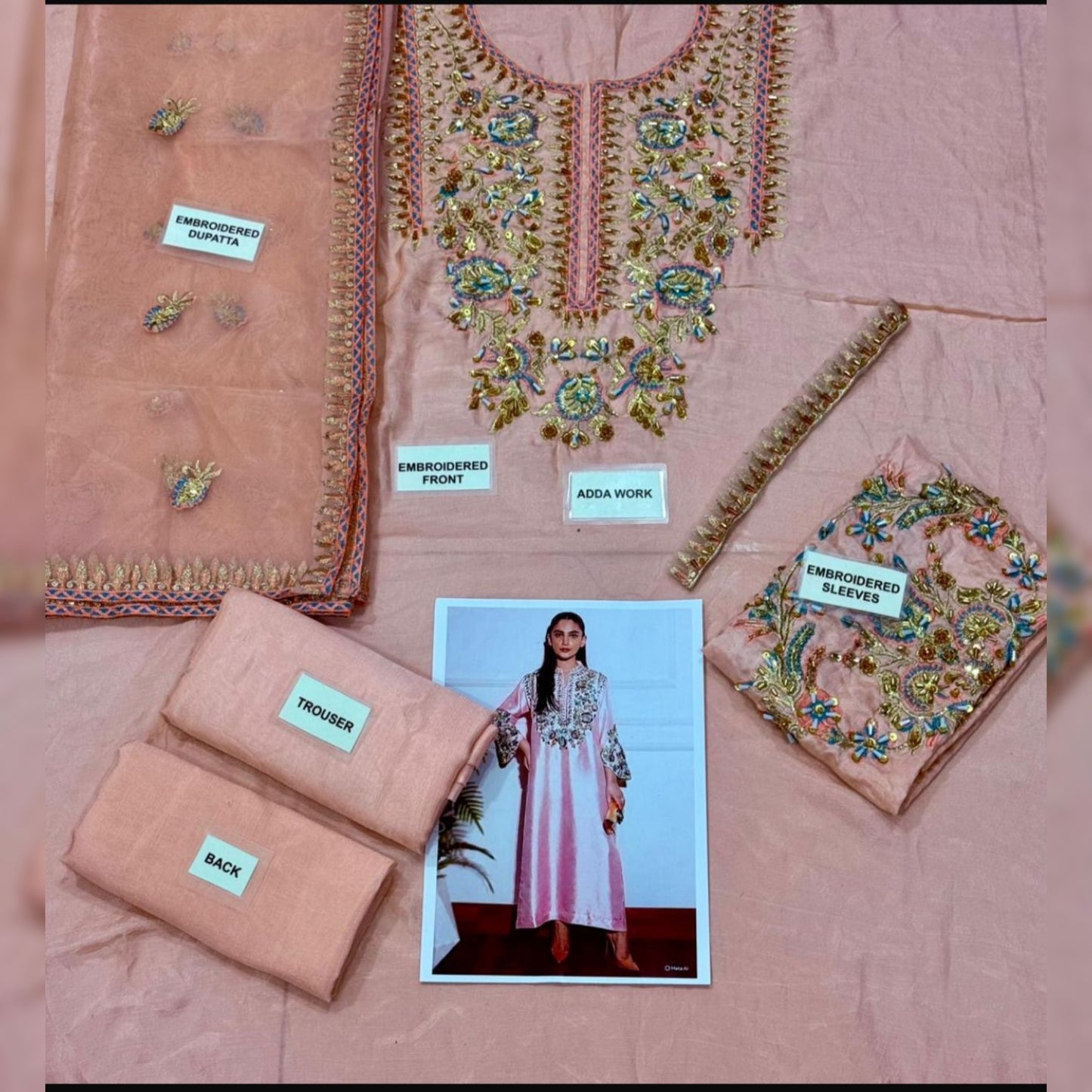 Alizeh Saad Silk Fancy