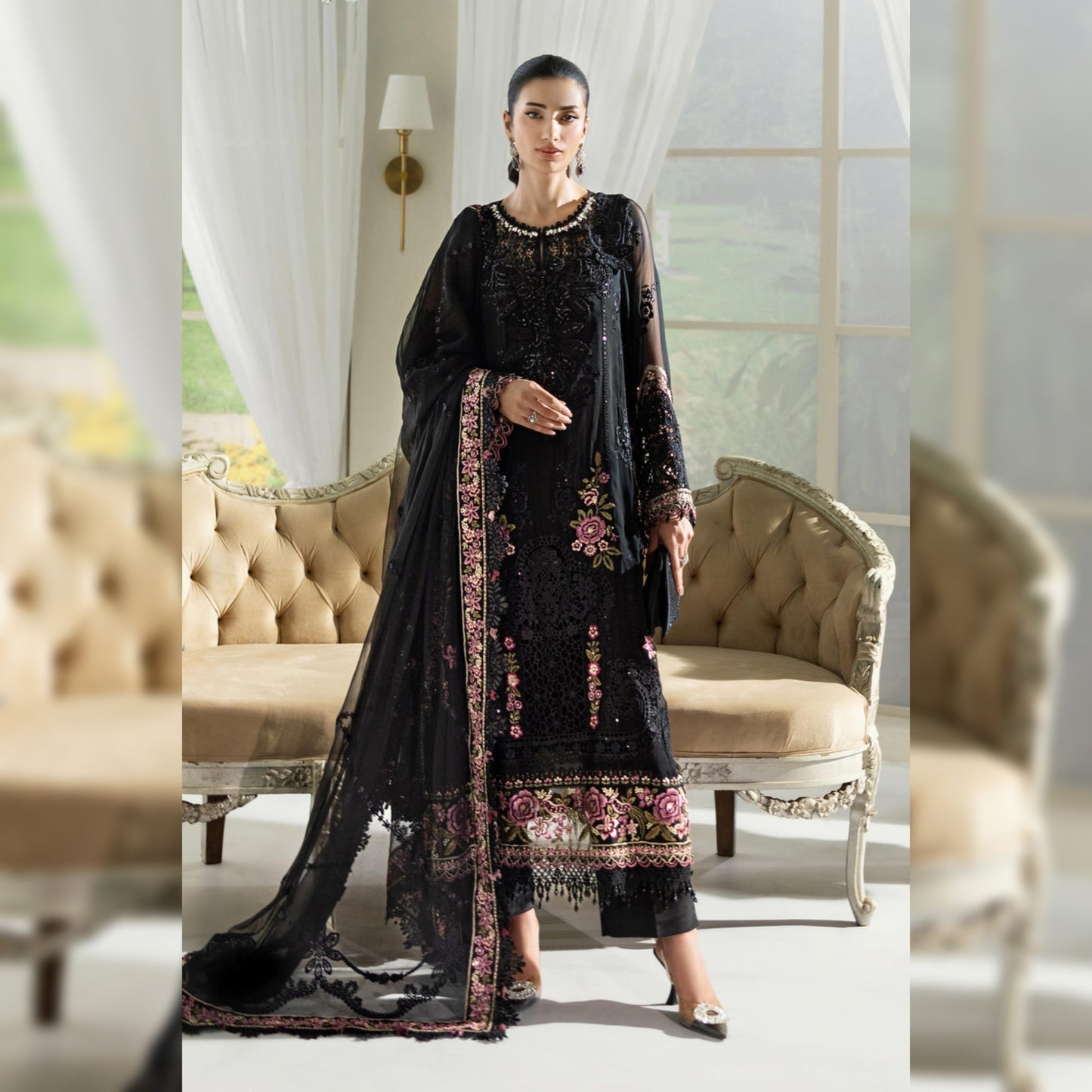 Maria B Chiffon Fancy