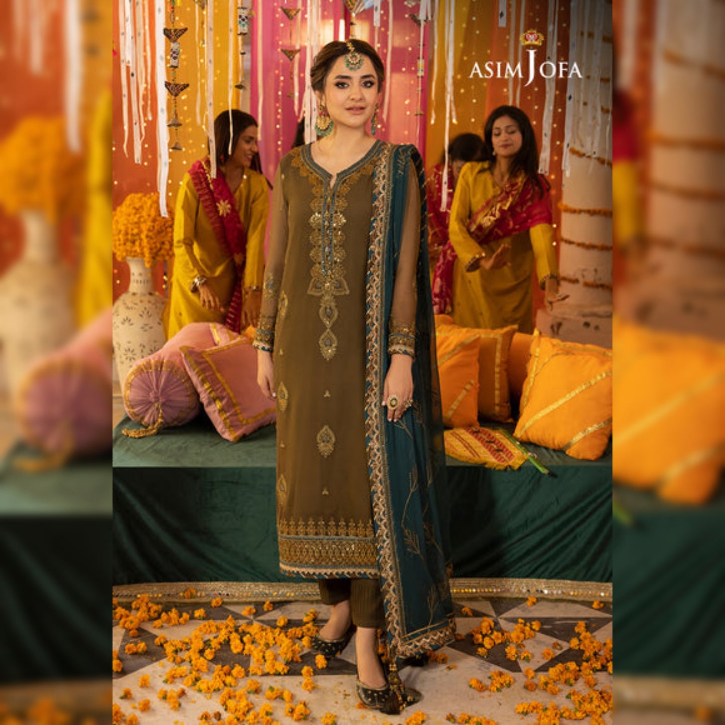 Asim Jofa Chiffon Fancy