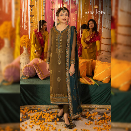 Asim Jofa Chiffon Fancy