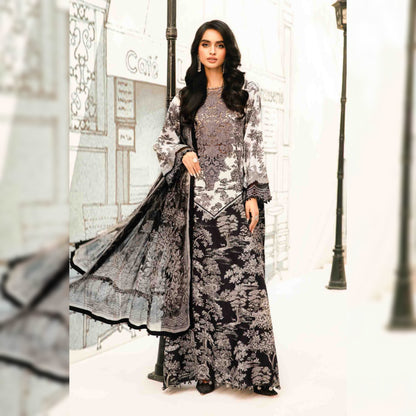 M Print Lawn Fancy