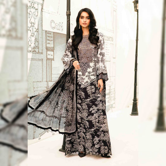 M Print Lawn Fancy