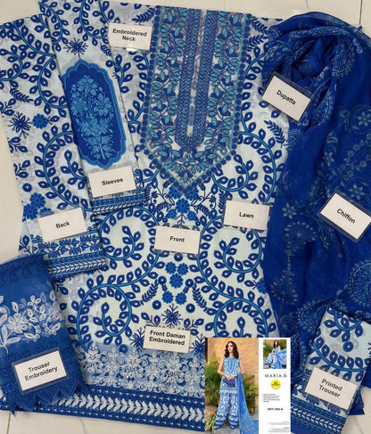 M Print Lawn Fancy