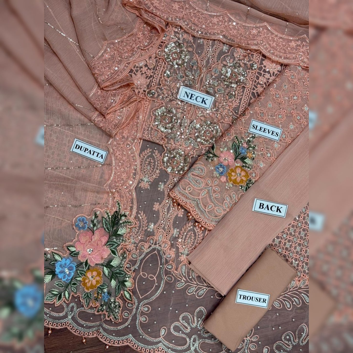 Maria B Chiffon Fancy