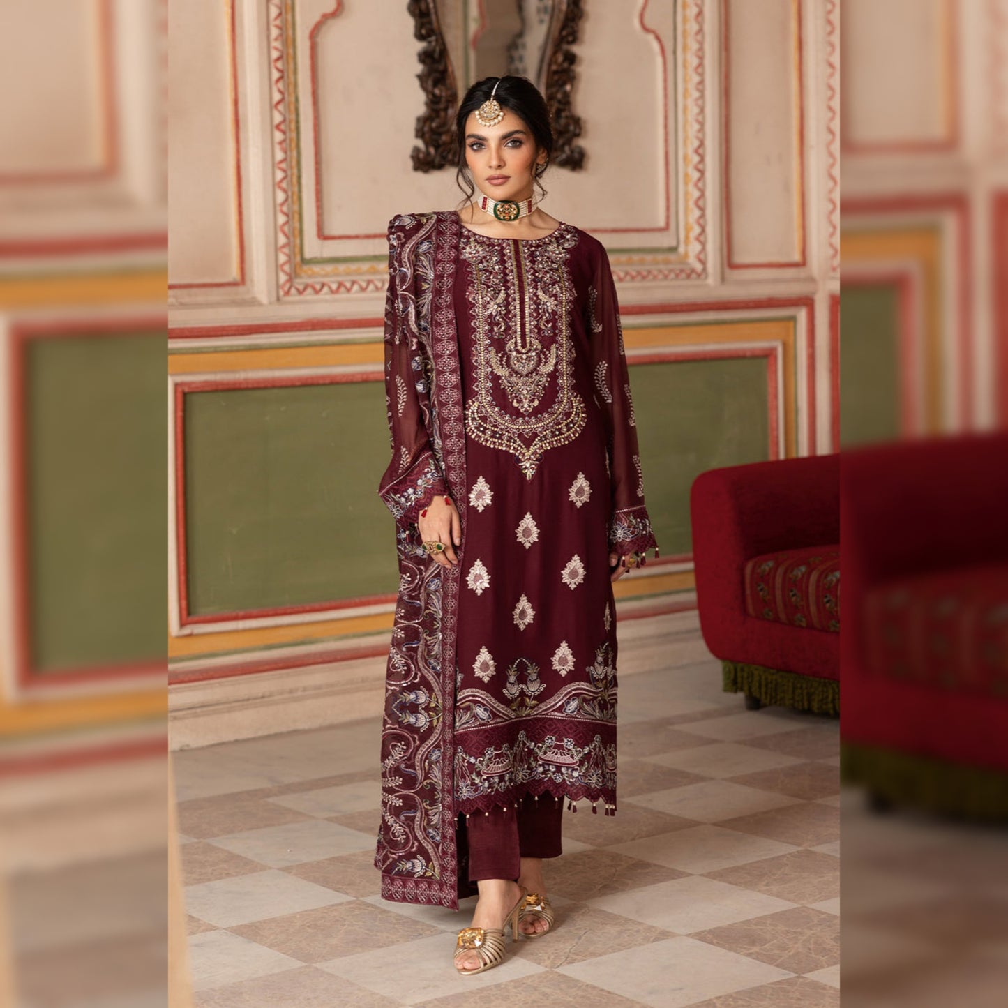 Ramsha Chiffon Fancy