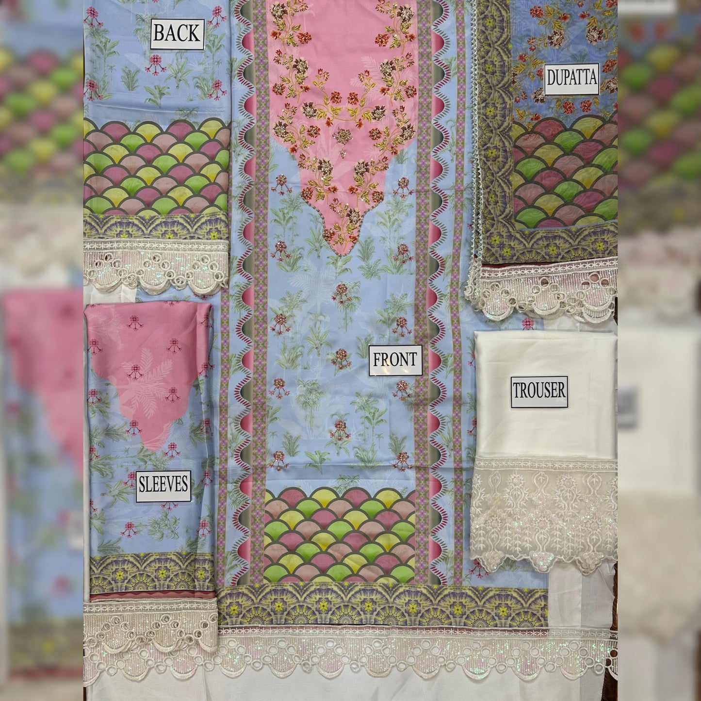 Sarah Sheeraz Silk Fancy