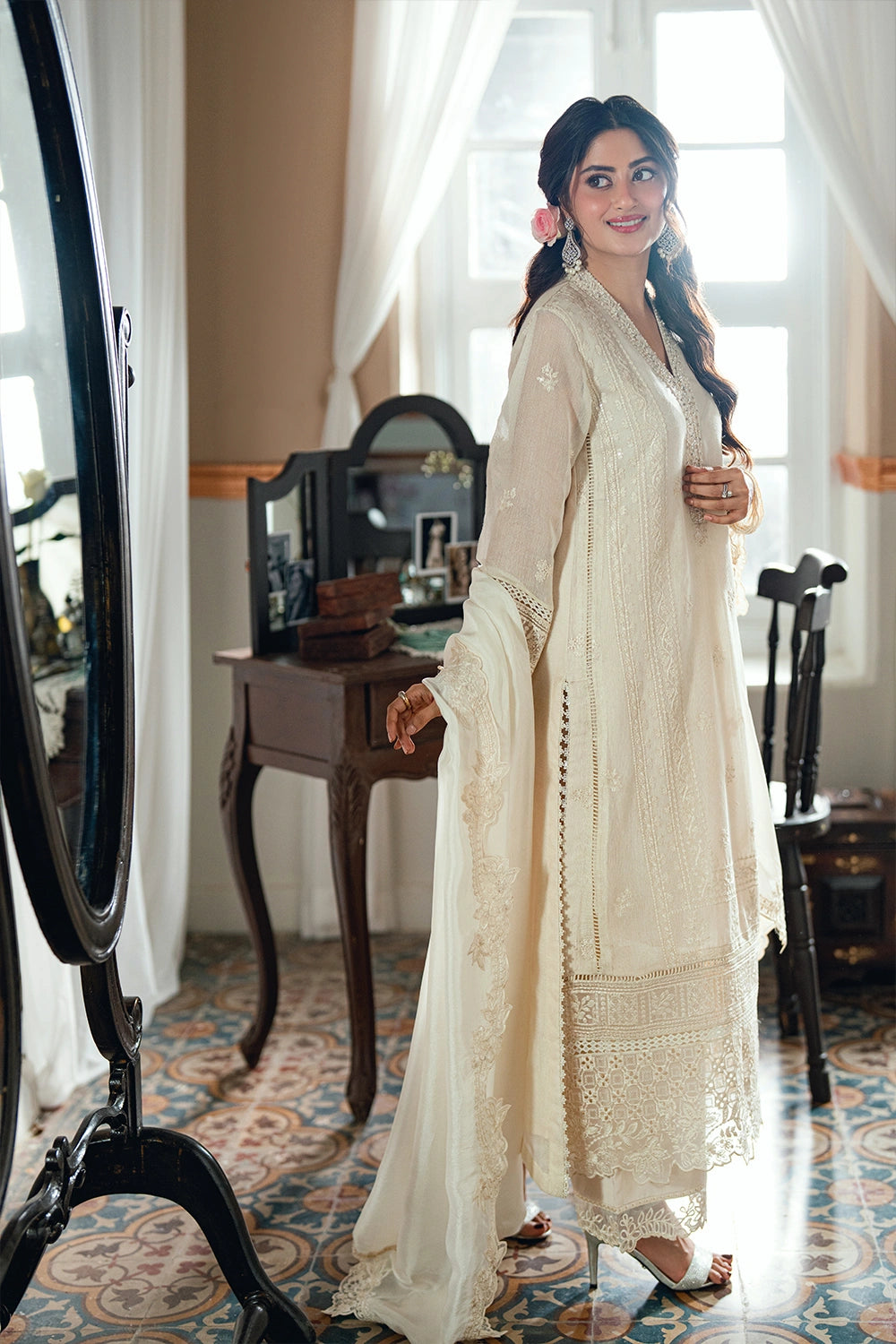 Azure Chiffon Fancy
