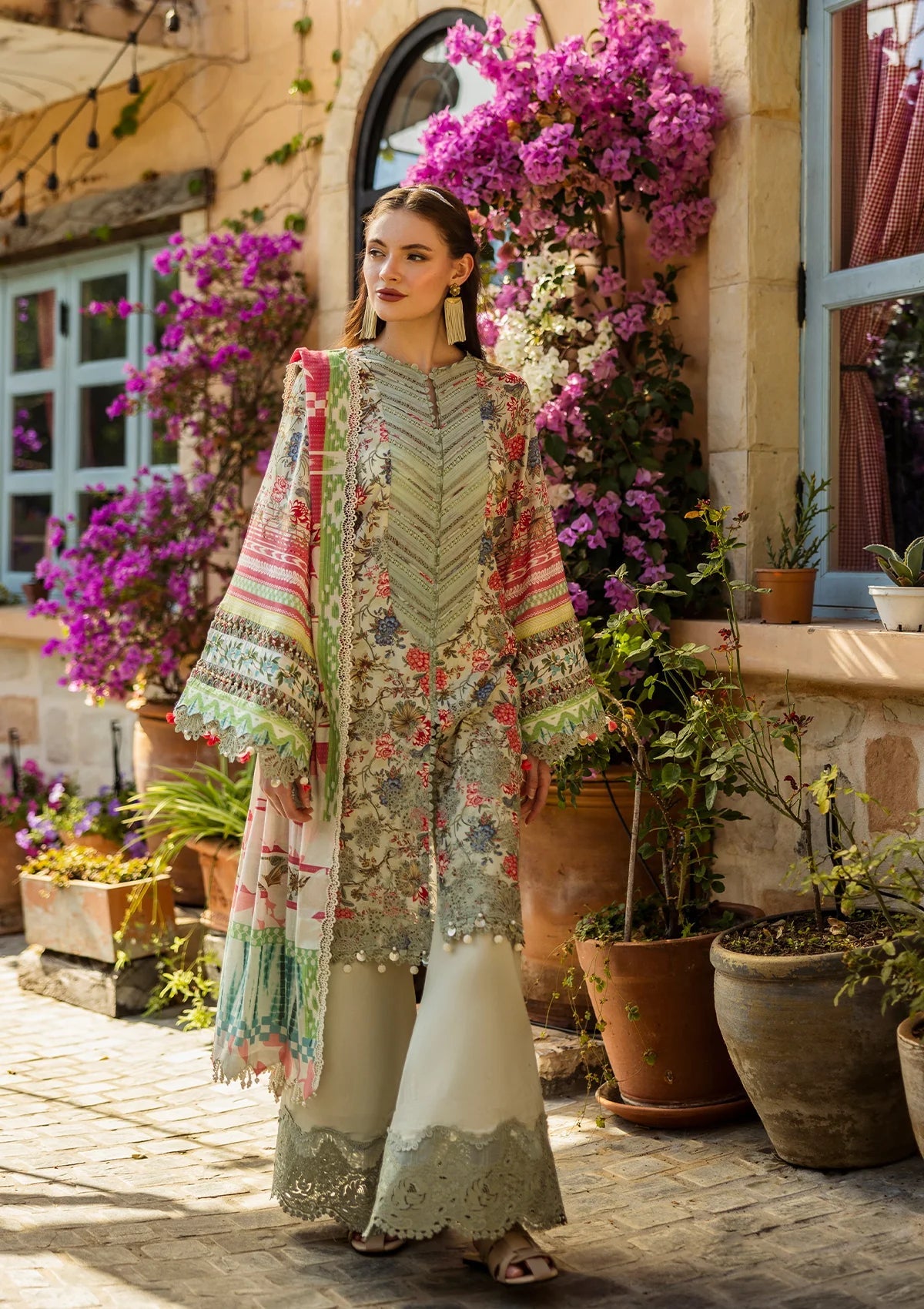 Elaf Lawn Fancy