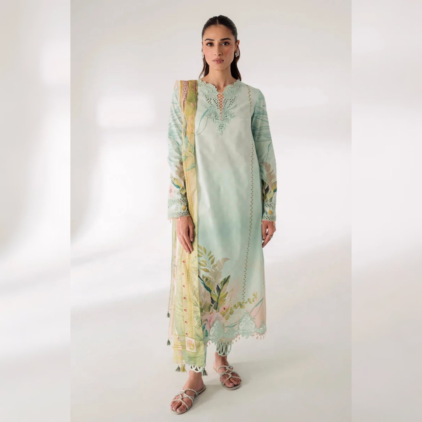 Qalamkar Lawn Fancy