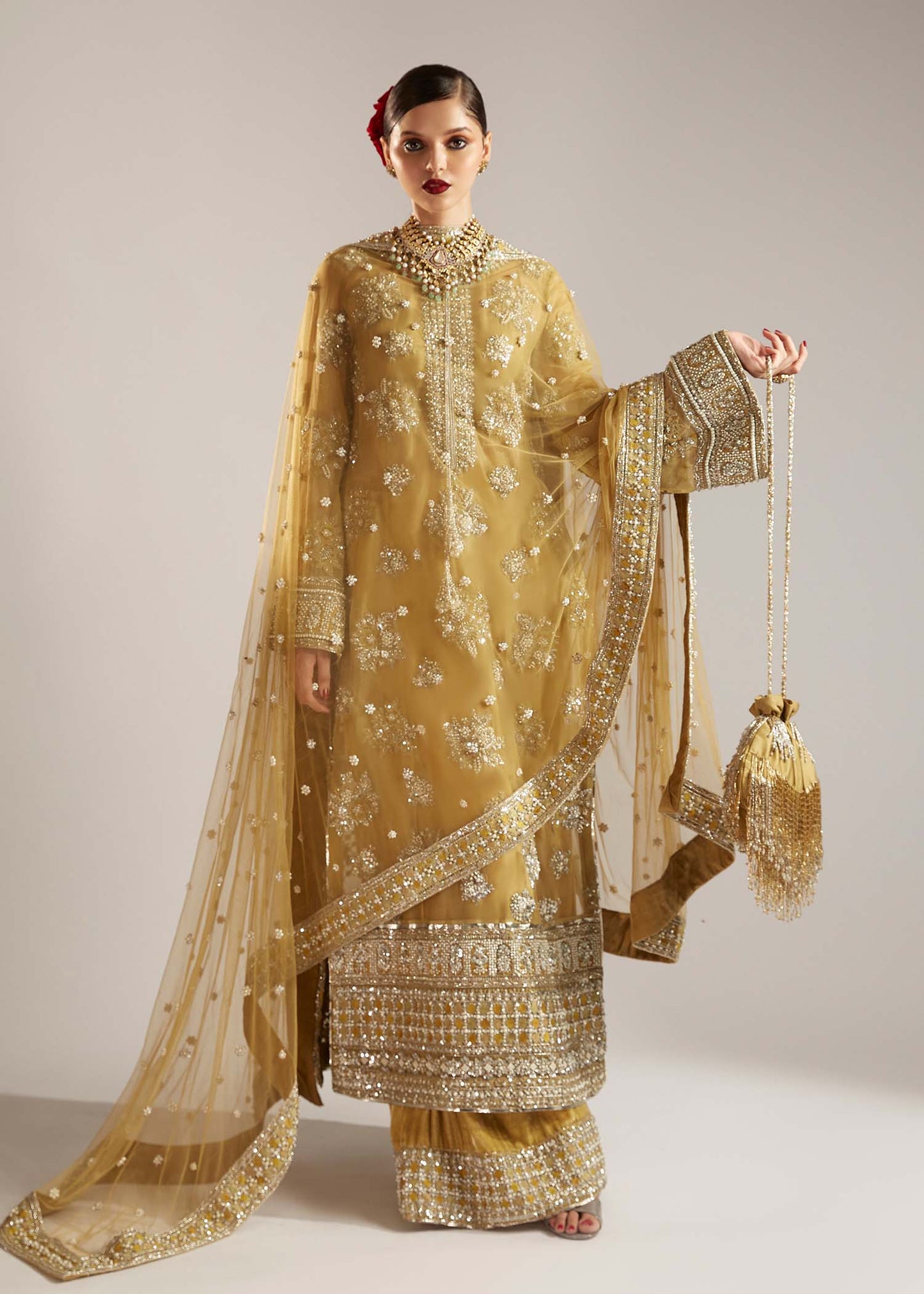 Hussain Rehar Organza Fancy