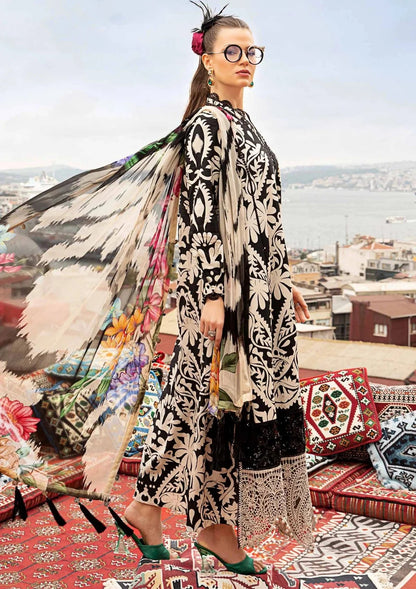 M Print Lawn Fancy