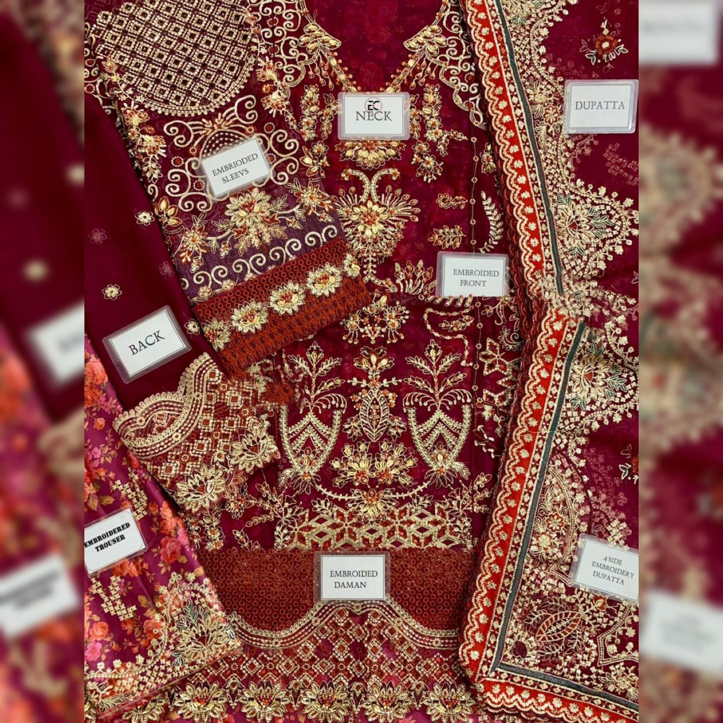Iznik Chiffon Fancy