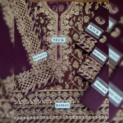 Asim Jofa Chiffon Fancy