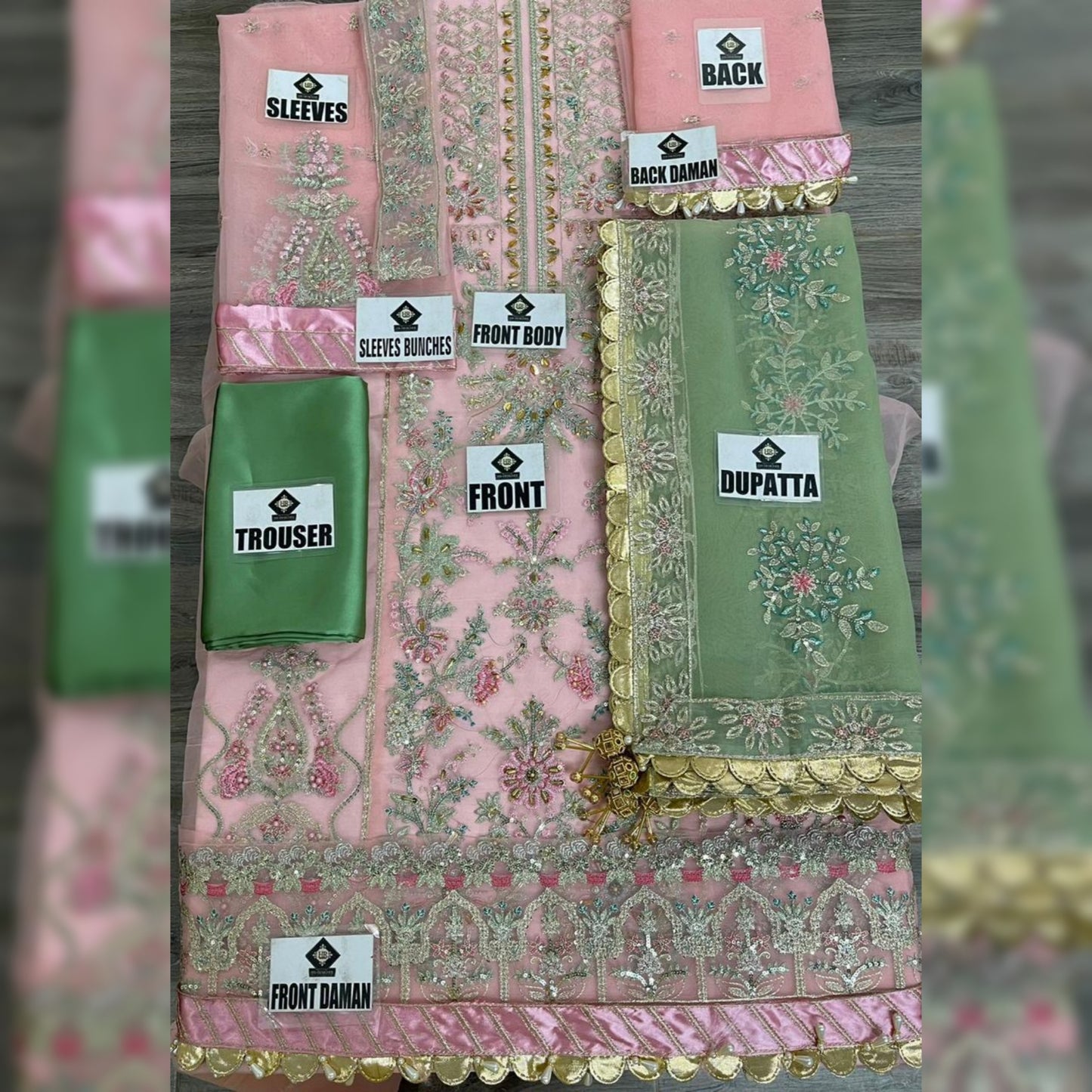 Maria B Organza Fancy