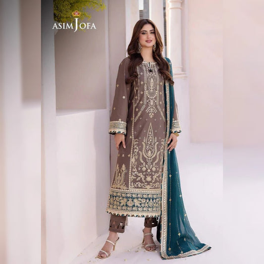 Asim Jofa Chiffon Fancy