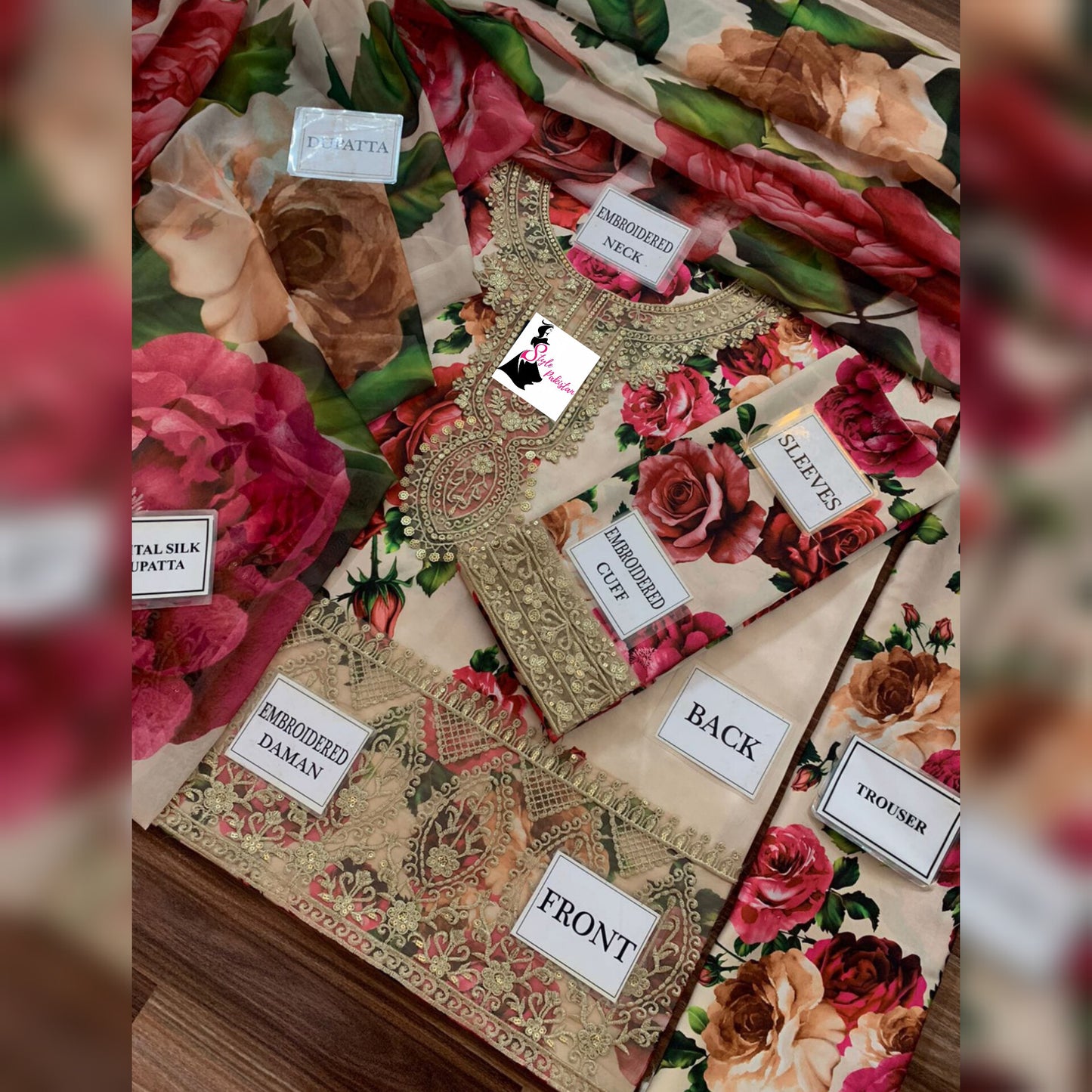 Zainab Chottani Silk Fancy