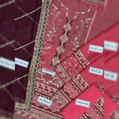 Asim Jofa Chiffon Fancy