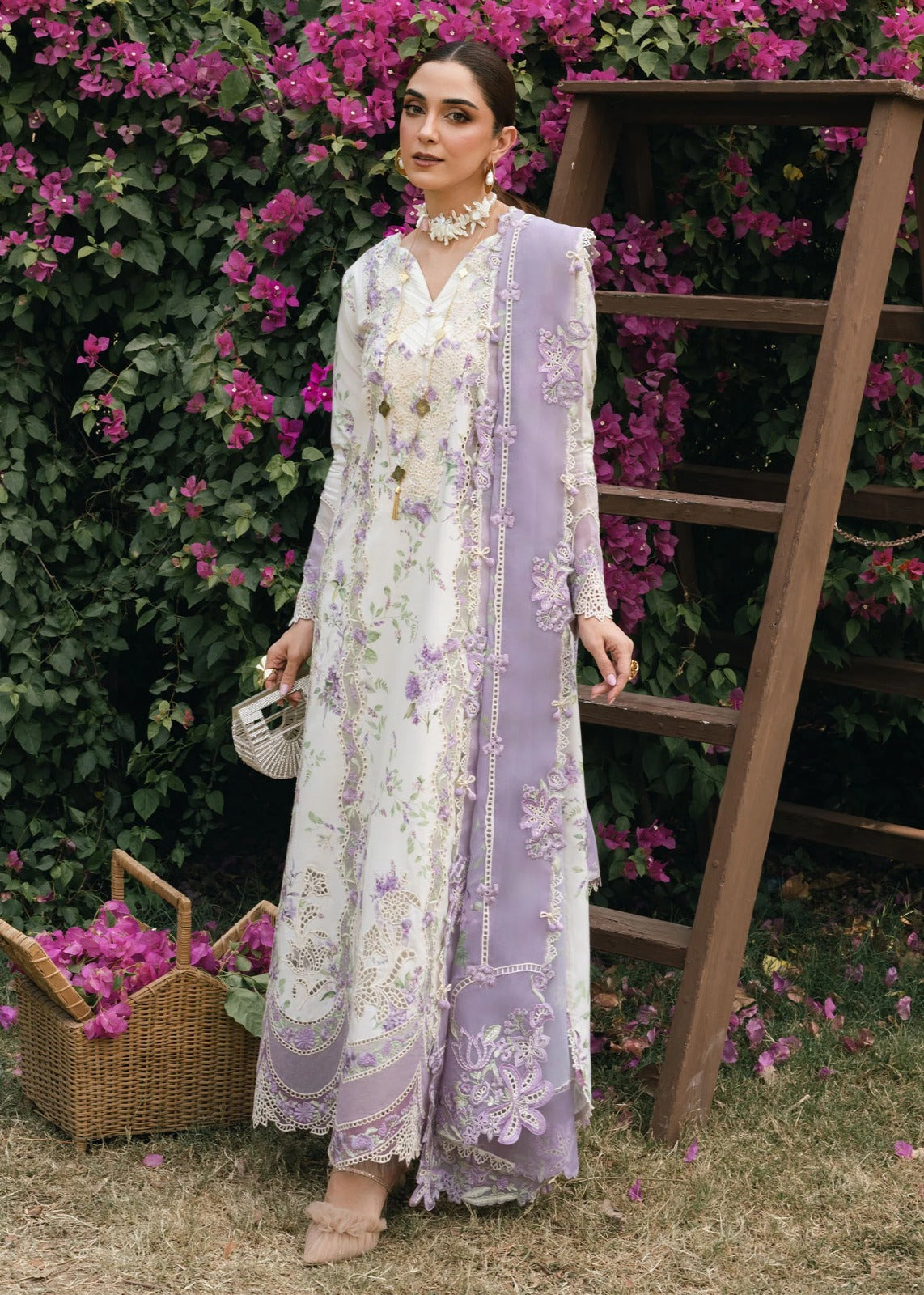 Crimson Lawn Fancy