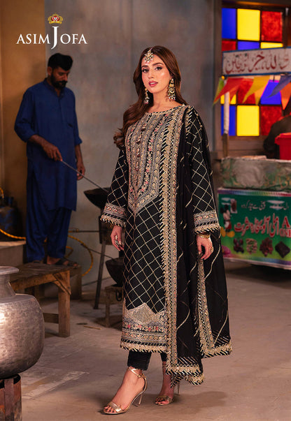 Asim Jofa Chiffon Fancy