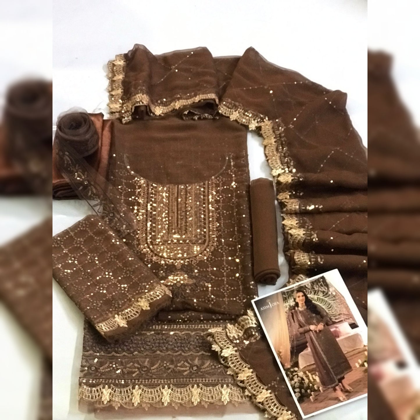 Asim Jofa Chiffon Fancy