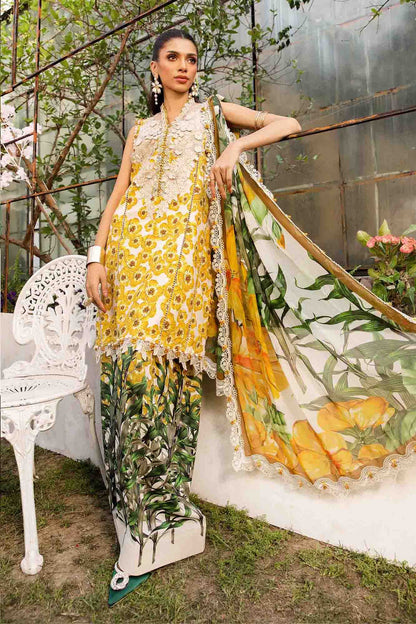 M Print Lawn Fancy