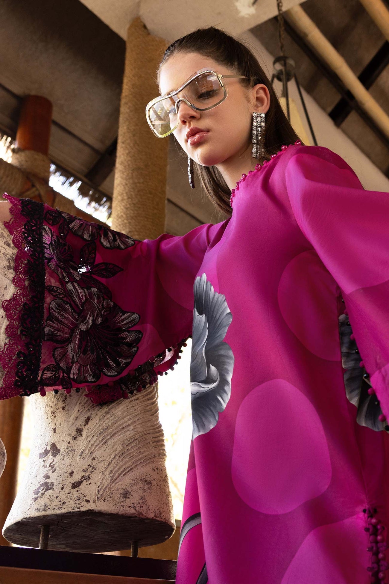 M Print Lawn Fancy
