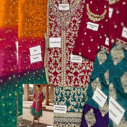 Zainab Chottani Chiffon Fancy