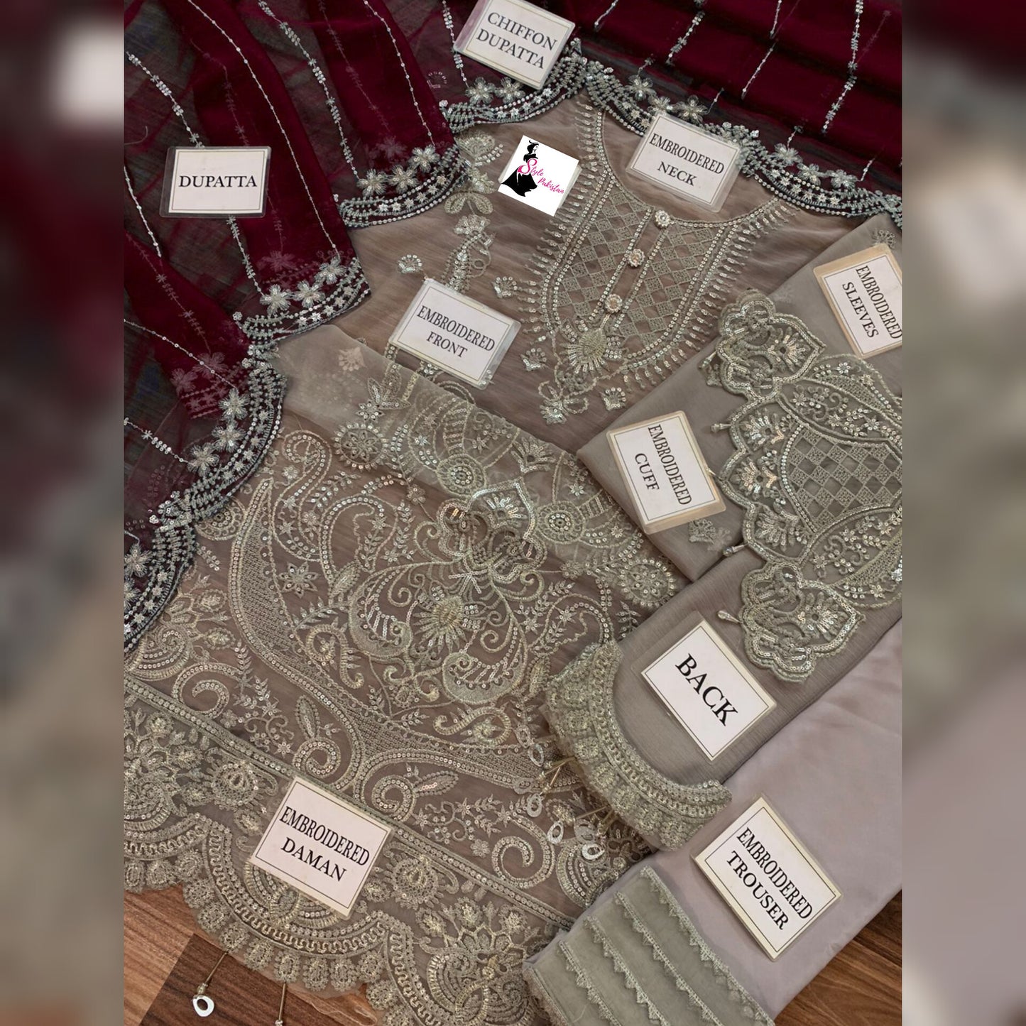 Imrozia Chiffon Fancy